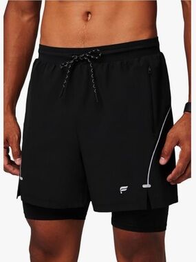 NWT Fabletics THE 5" KADENCE SHORT LINED
4-WAY STRETCH black